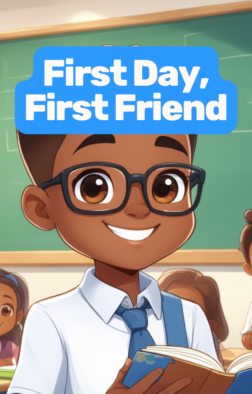 Children's book cover First Day First Friend